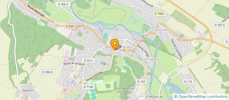 localisation de l'entreprise CTRE COM ACTION SOCIALE NOGENT LE ROI à NOGENT-LE-ROI