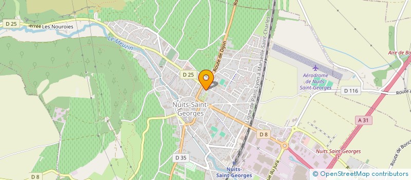 localisation de l'entreprise CTRE COM ACTION SOCIALE NUITS ST GEORGES à NUITS-SAINT-GEORGES