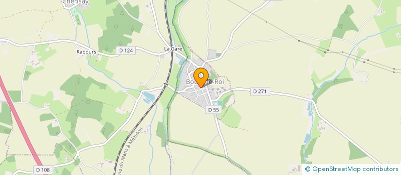 localisation de l'entreprise CTRE COM ACTION SOCIALE OISSEAU LE PETIT  OISSEAU-LE-PETIT