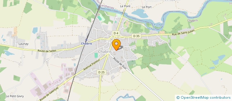 localisation de l'entreprise CTRE COM ACTION SOCIALE POULAINES à POULAINES