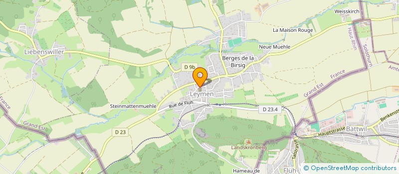 localisation de l'entreprise CTRE COM ACTION SOCIALE RANSPACH LE HAUT à RANSPACH-LE-HAUT