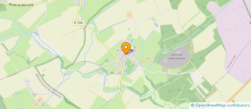 localisation de l'entreprise CTRE COM ACTION SOCIALE ROSIERES EN HAYE  ROSIERES-EN-HAYE