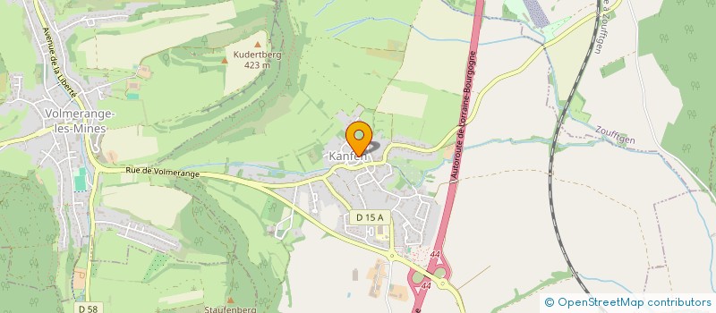 localisation de l'entreprise CTRE COM ACTION SOCIALE ROUSSY L.VILLAGE  ROUSSY-LE-VILLAGE