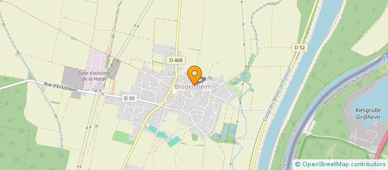 localisation de l'entreprise CTRE COM ACTION SOCIALE RUSTENHART  RUSTENHART