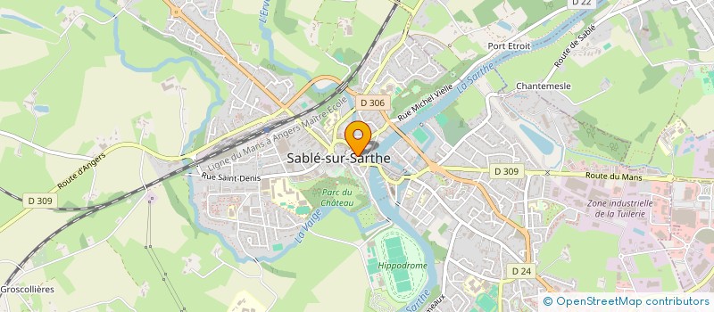 localisation de l'entreprise CTRE COM ACTION SOCIALE SABLE SUR SARTHE à SABLE-SUR-SARTHE