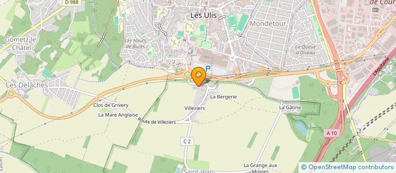 localisation de l'entreprise CTRE COM ACTION SOCIALE SAINT JEAN BEAUR  SAINT-JEAN-DE-BEAUREGARD