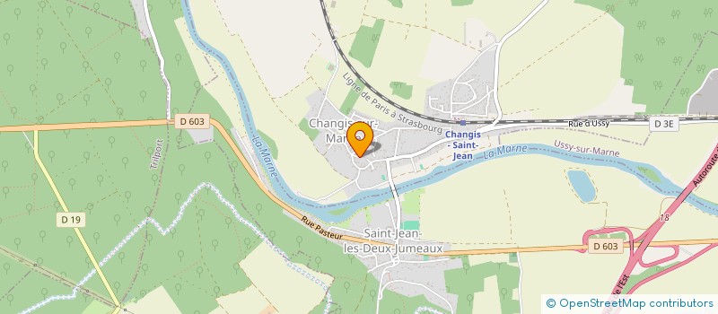 localisation de l'entreprise CTRE COM ACTION SOCIALE SAINT JEAN DEUX  SAINT-JEAN-LES-DEUX-JUMEAUX