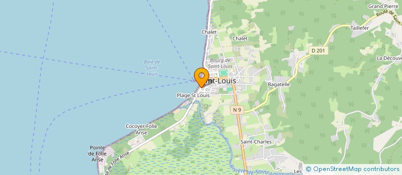 localisation de l'entreprise CTRE COM ACTION SOCIALE SAINT LOUIS EN G à SAINT-LOUIS