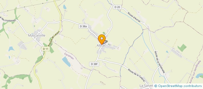 localisation de l'entreprise CTRE COM ACTION SOCIALE SALVETAT LAURAGA à LA SALVETAT-LAURAGAIS
