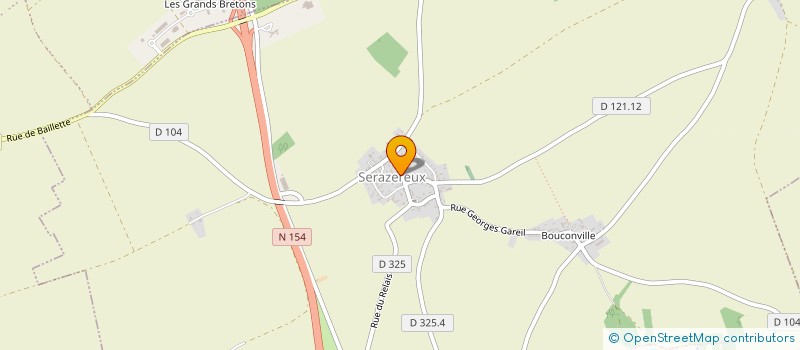 localisation de l'entreprise CTRE COM ACTION SOCIALE SERAZEREUX à SERAZEREUX