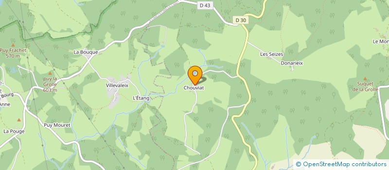 localisation de l'entreprise CTRE COM ACTION SOCIALE ST ANNE ST PRIES  SAINTE-ANNE-SAINT-PRIEST