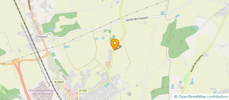 localisation de l'entreprise CTRE COM ACTION SOCIALE ST GERAND LE PUY à SAINT-GERAND-LE-PUY