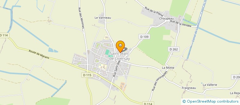 localisation de l'entreprise CTRE COM ACTION SOCIALE ST JEAN LIVERSAY à SAINT-JEAN-DE-LIVERSAY