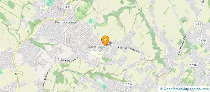 localisation de l'entreprise CTRE COM ACTION SOCIALE ST LOUP CAMMAS à SAINT-LOUP-CAMMAS