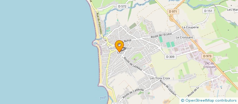 localisation de l'entreprise CTRE COM ACTION SOCIALE ST PAIR SUR MER à SAINT-PAIR-SUR-MER