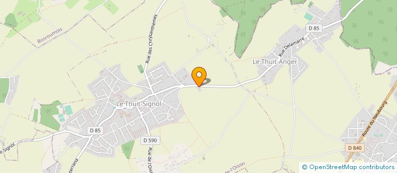 localisation de l'entreprise CTRE COM ACTION SOCIALE ST PIERRE ...  SAINT-PIERRE-DES-FLEURS