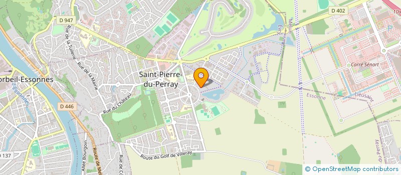 localisation de l'entreprise CTRE COM ACTION SOCIALE ST PIERRE PERRAY à SAINT-PIERRE-DU-PERRAY