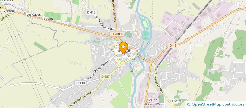 localisation de l'entreprise CTRE COM ACTION SOCIALE ST-POURCAIN-S-S à SAINT-POURCAIN-SUR-SIOULE