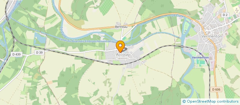 localisation de l'entreprise CTRE COM ACTION SOCIALE TRUCY-SUR-YONNE  TRUCY-SUR-YONNE