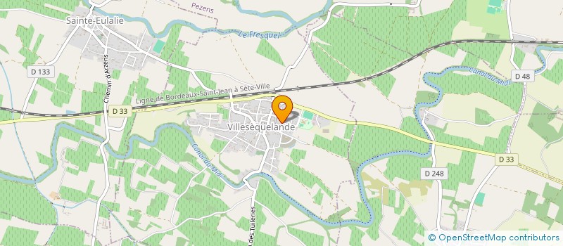 localisation de l'entreprise CTRE COM ACTION SOCIALE VILLESEQUELANDE à VILLESEQUELANDE