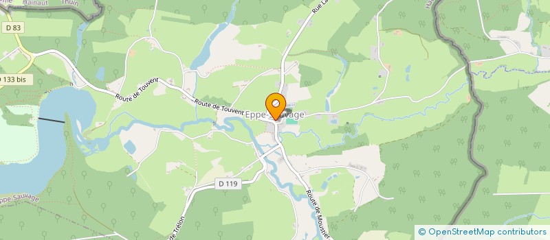 localisation de l'entreprise CTRE COM ACTION SOCIALE WALLERS TRELON  WALLERS-EN-FAGNE