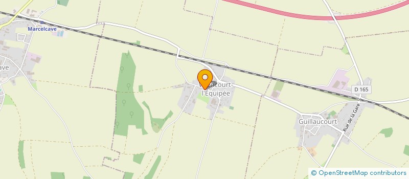 localisation de l'entreprise CTRE COM ACTION SOCIALE WIENCOURT...  WIENCOURT-L'EQUIPEE