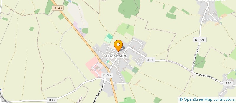 localisation de l'entreprise CTRE COM D ACTION SOCIALE D ESTREES à ESTREES