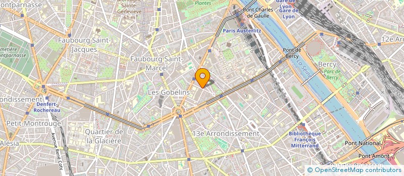 localisation de l'entreprise CTRE COMMUN DIRECTE XIII A. QUART NATION  PARIS