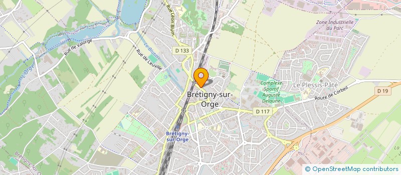localisation de l'entreprise CTRE COMMUNAL ACTION SOCIALE DE BRETIGNY à BRETIGNY-SUR-ORGE