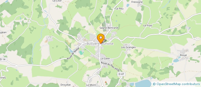 localisation de l'entreprise CTRE COMMUNAL D'ACTION SOCIALE à SAINT-VAURY