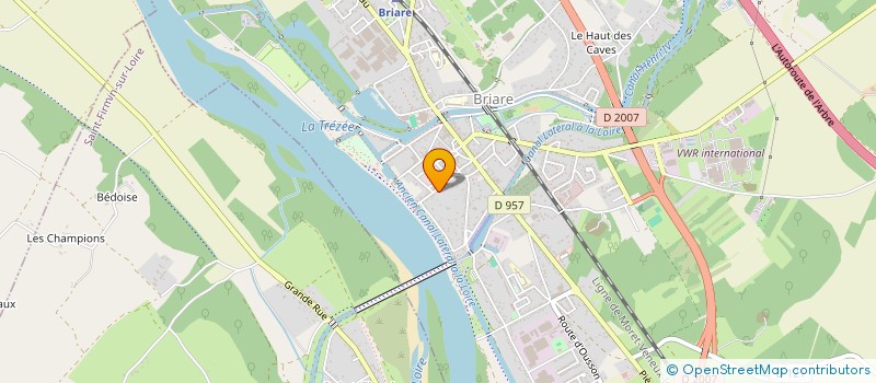 localisation de l'entreprise CTRE COMMUNAL D ACTION SOCIALE à OUSSON-SUR-LOIRE