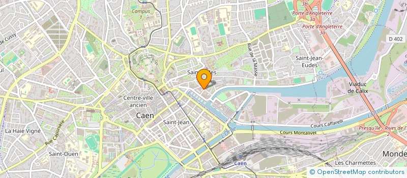 localisation de l'entreprise CTRE COMPT GESTI FORMA BOULANG PATISSERI à CAEN