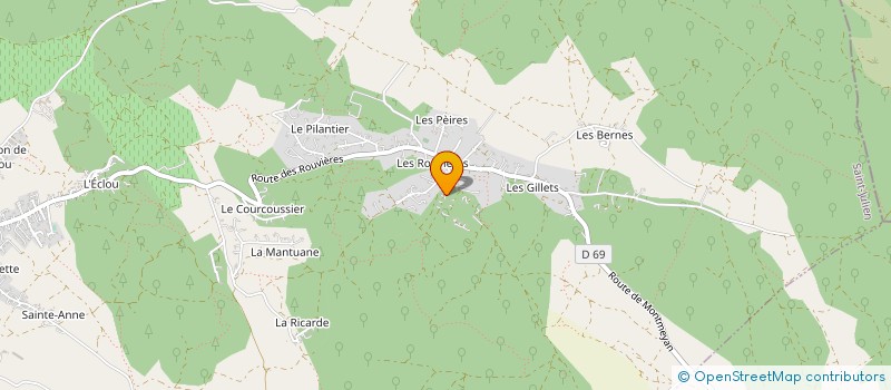 localisation de l'entreprise CTRE CULT PROVENCAL VAROIS LOU VERDOUN à SAINT-JULIEN