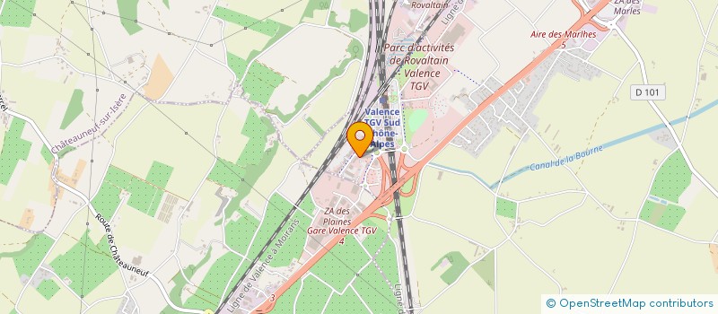 localisation de l'entreprise CTRE CULTURE SCIENT TECHNI INDUST DROME  ALIXAN