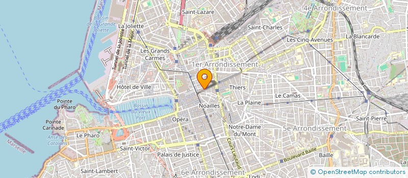 localisation de l'entreprise CTRE CULTUREL SCIENT TECHN INDUSTRIEL à MARSEILLE