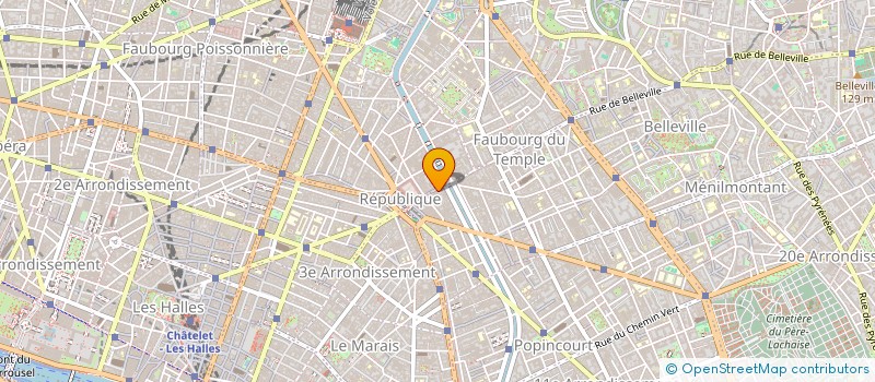 localisation de l'entreprise CTRE D'ANALYSE PSYCHO-ORGANIQUE PARIS à PARIS