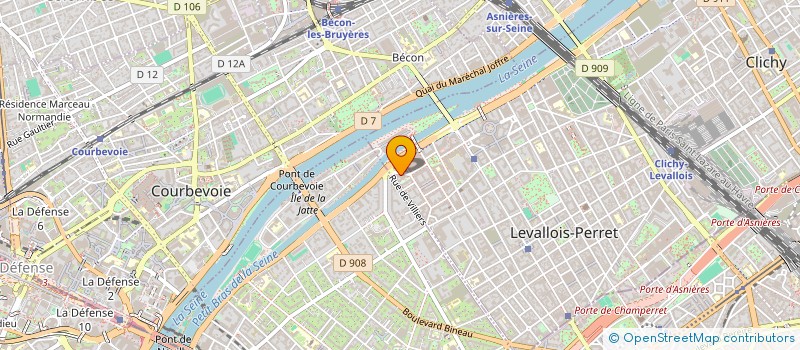 localisation de l'entreprise CTRE D'ETUDE GESTIO ALLOCAT PERTE EMPLOI à LEVALLOIS-PERRET
