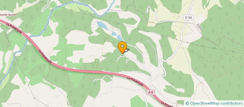localisation de l'entreprise CTRE D ETUDE & REPEUPLEMENT DES FORETS à MEYREUIL