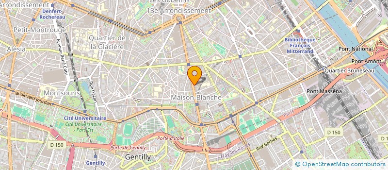 localisation de l'entreprise CTRE D'EVALUATION ET RECHERCHE MEMOIRE à PARIS