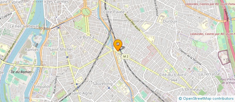 localisation de l'entreprise CTRE D INFORMAT L ENFANCE FAMILLE à TOULOUSE