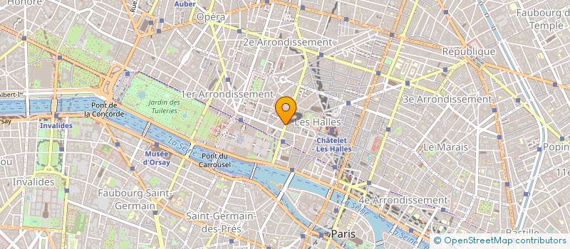localisation de l'entreprise CTRE D'INFORMATION ECON ET FINANCIERE à PARIS