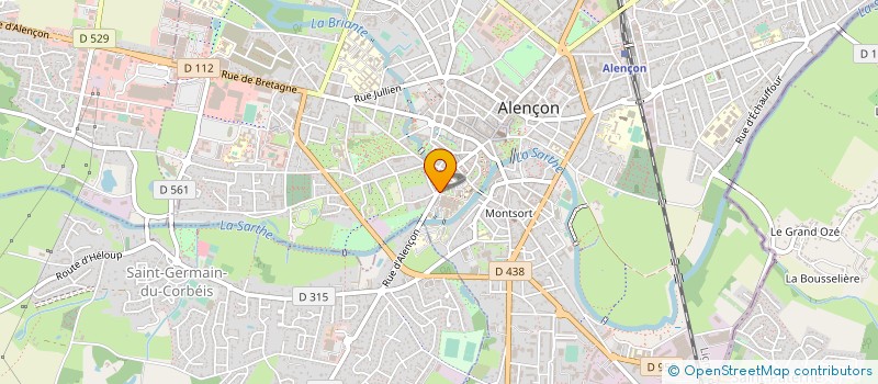 localisation de l'entreprise CTRE DE DOCUMENT DES MEDECINS D'ALENCON à ALENCON