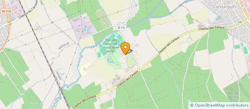 localisation de l'entreprise CTRE DE FORM ET PROM MAIS FAMILI RURALES  NIMES