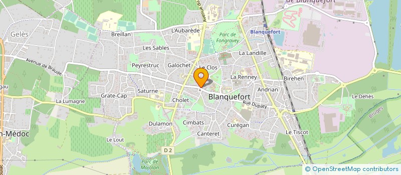 localisation de l'entreprise CTRE DE FORMATION AU MULTIMEDIA à BLANQUEFORT