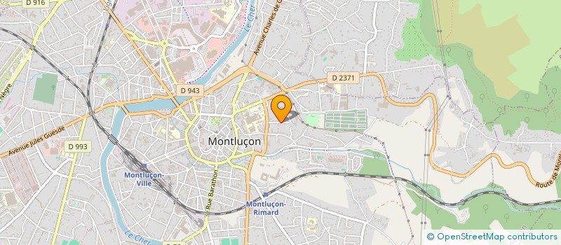 localisation de l'entreprise CTRE DE LOISIRS DE LAVAULT STE ANNE  LAVAULT-SAINTE-ANNE