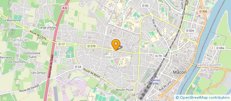 localisation de l'entreprise CTRE DE LOISIRS EDUCATIFS EN MACONNAIS à MACON