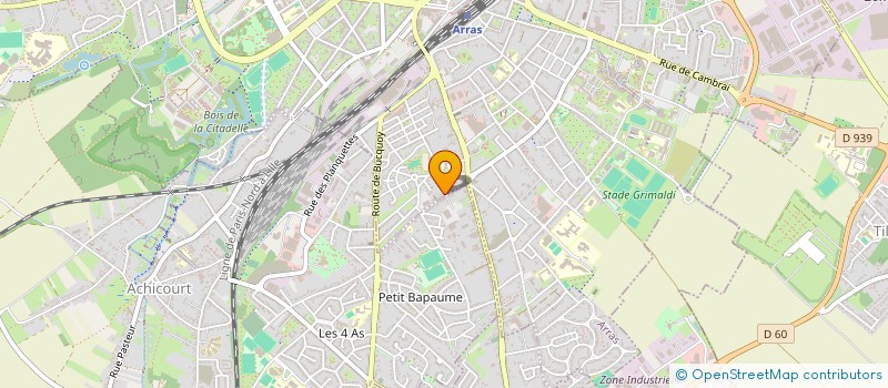 localisation de l'entreprise CTRE DE PSYCHOLOGIE EN SECURITE ROUTIERE à ARRAS