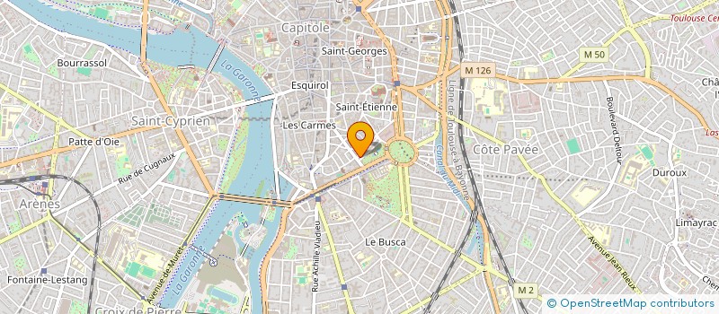 localisation de l'entreprise CTRE DE RECHERCHE ET DE MEDIATION à TOULOUSE