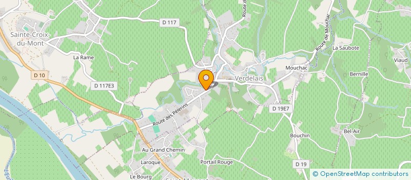 localisation de l'entreprise CTRE DE VACANCES LOISIRS VERDELAISIENS à VERDELAIS