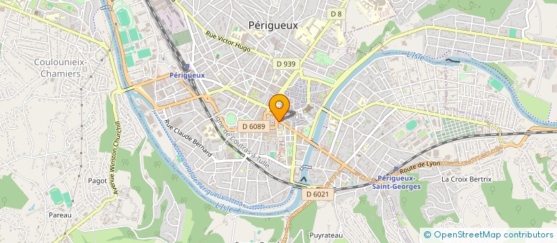 localisation de l'entreprise CTRE DEP INFORM PREVENT ET INADAP SOCIAL à PERIGUEUX